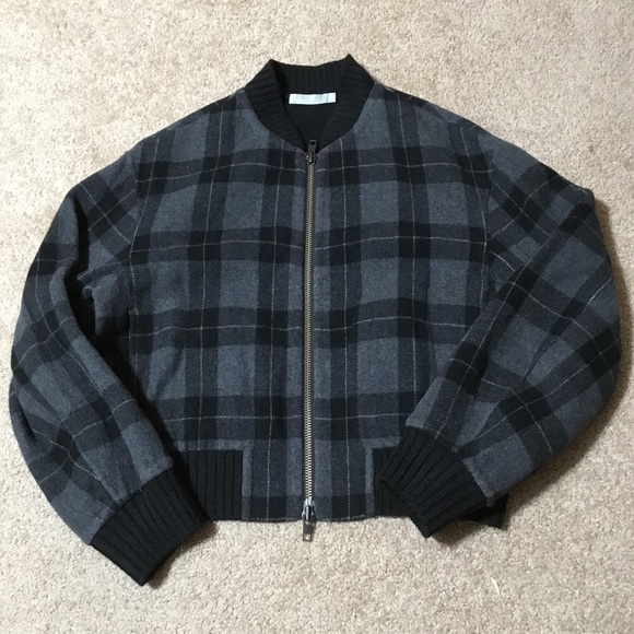 Vince. Wool bomber jacket - Picture 4 of 14